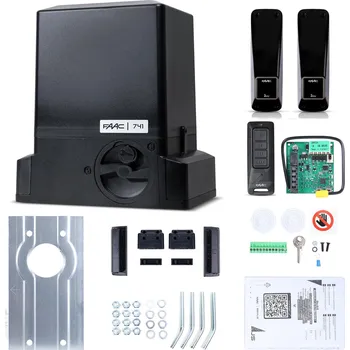 Pohon brány Sada Delta 3 FDS - FAAC 741 pro 900kg posuvné brány