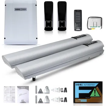 Pohon brány Praktická sada FDS 24V - FAAC S418 pro 5,4m dvoukřídlé brány