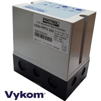 Příslušenství ke kotli Řídící a zapalovací automatika Pactrol CSS2 PRTV 230, Tw 12s, Ts 6s