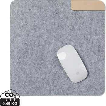 Podložka pod myš Podložka pod myš VINGA Albon z GRS recykl. plsti - Šedá, Firemní dárkové předměty s vlastním potiskem