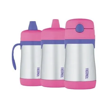 Thermos Foogo stupeň 1,2,3 růžová Růžová termoska + DÁREK DLE VÝBĚRU!