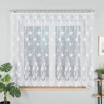 Záclona Záclona Hilda 155 obšití okrajů a našití stužky