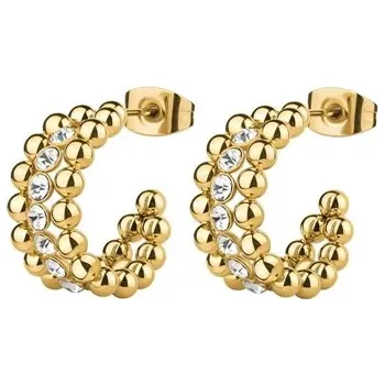 Šperk Dámské zlacené náušnice Brosway Perfect BPC25