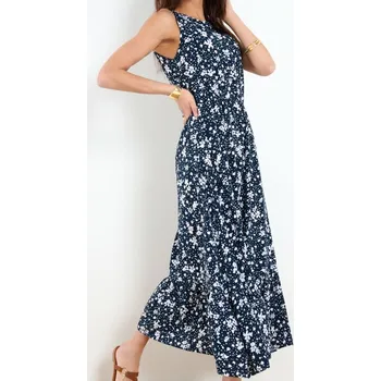 Dámská móda Sinsay - Květinové midi šaty - vícebarevná - 462DA-MLC - 462DA-MLC-XL