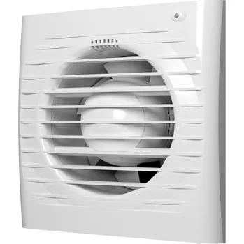 Ventilace Ventilátor CLASSIC d100 mm s časovačem a zpětnou klapkou - MIKAWI 59-0747