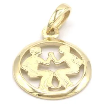 Přívěsek Zlatý přívěsek znamení blíženci 1,10g