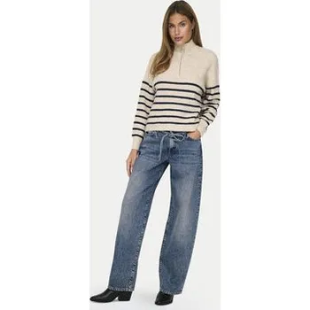 Oblečení a móda ONLY Jeansy Gianna 15347093 Modrá Relaxed Fit 29_30