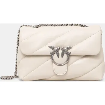 Kabelka Kožená kabelka Pinko 100038.A0F2 béžová 01X, vel. ONE SIZE