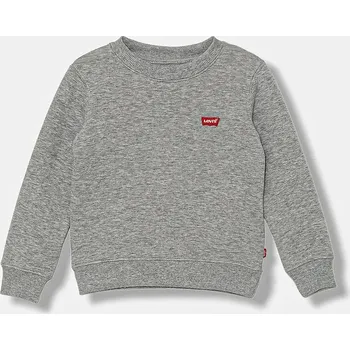 Dětská móda Dětská mikina Levi's MINI LOGO CREWNECK SWEATSH 8EE331.B šedá 09X, vel. 116