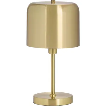 Lampička Zlatá stolní lampa z mosazi 40 cm