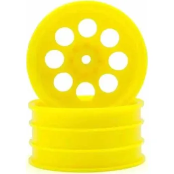 RC model Kyosho Optima Mid Front Wheel 8 Holes Yellow 50mm (2) - expresní doprava