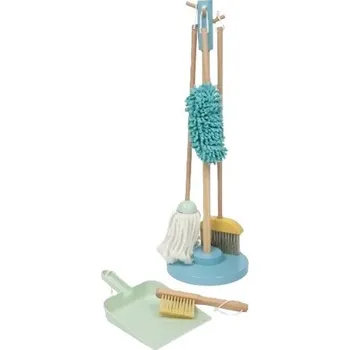 Dřevěná hračka KidLand Dřevěná sada na úklid