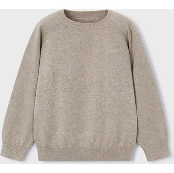 Dívčí svetr Dětský bavlněný svetr Mayoral 323.5A.Mini.9BYA béžová 08X, vel. 134