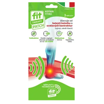 Náplast FIT THERAPY Patch Členok náplasť 3 ks