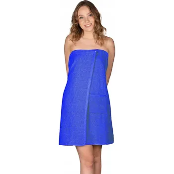 Prostěradlo Pareo do sauny 80 x 160 cm modré