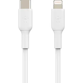 Datový kabel Kabel Belkin USB-C – Apple Lightning 2 m bílý