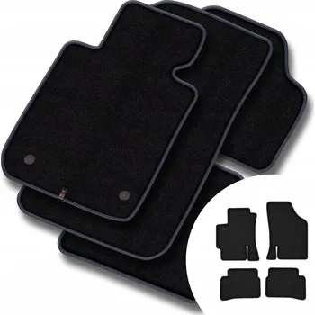 autokoberec Velurové autokoberce Motos 4 ks