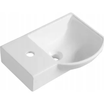 Umyvadlo Umyvadlo závěsné obdélníkové Sapho SMALL 45 cm bílé