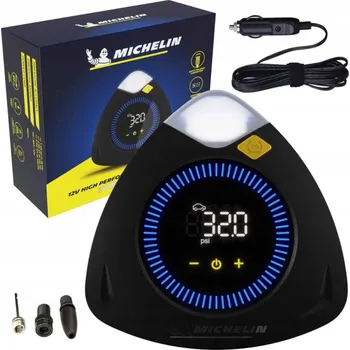 Kompresor AUTO KOMPRESOR 12V PRO HUŠTĚNÍ PNEUMATIK MICHELIN KOMPRESOR PUMPA NA KOLO