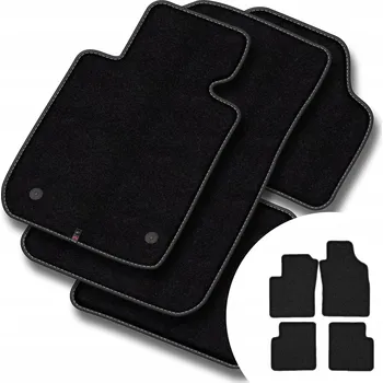 autokoberec Velurové autokoberce Motos 4 ks