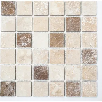 Obklad Mozaika WzorcowniaStudio 30,5 x 30,5 cm – odstíny hnědé a béžové