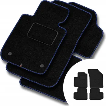 autokoberec Velurové autokoberce Motos 4 ks