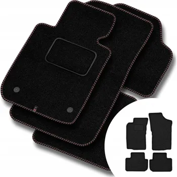 autokoberec Velurové autokoberce Motos 4 ks