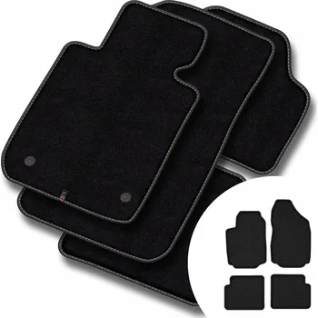 autokoberec Velurové autokoberce Motos 4 ks