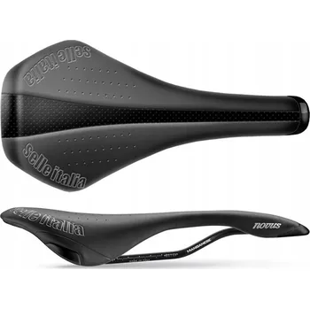 Sedlo na kolo Selle Italia sedlo Novus TM L1 černo-stříbrné