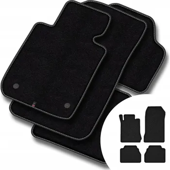 autokoberec Velurové autokoberce Motos 4 ks