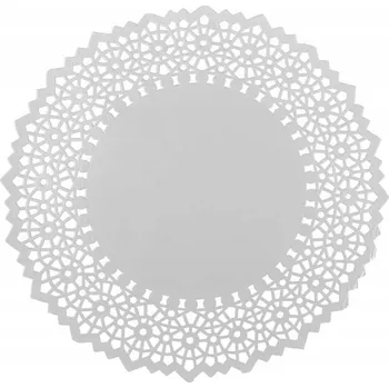 Prostěradlo Dekorativní ubrousky Kajm bílé 25 cm 100 ks