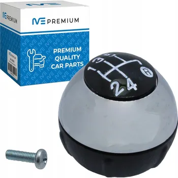 RUKOJEŤ ŘADÍCÍ PÁKY CHROMOVÁ FIAT 500 2007-2020 5 RYCHLOSTÍ 5 RYCHLOSTNÍ