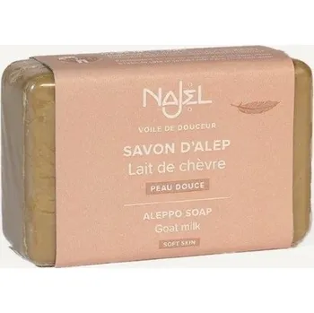 Mýdlo ALEPPSKÉ MÝDLO 5% S KOZÍM MLÉKEM, 100g, NAJEL