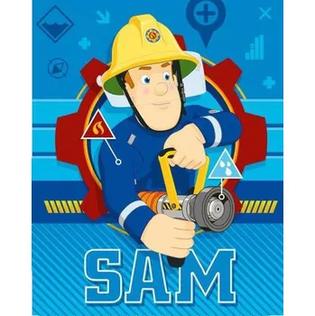 Dětská deka Faro Fleecová deka Požárník Sam 001 120x150 cm