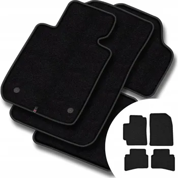 autokoberec Velurové autokoberce Motos 4 ks