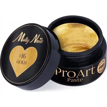 Přípravek na nehty Pasta na zdobení nehtů ProArt Paste MollyLac, ornamenty, ombre, odstín 16