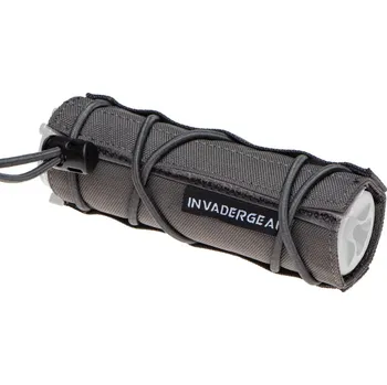 Airsoft Pouzdro na tlumič Invader Gear Suppressor Cover 14 - šedé