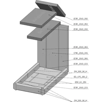 Krbová vložka Romotop Šamotrová komora komplet