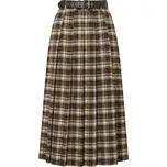 IMPERIAL Plaid Brown sukně L Hnědá