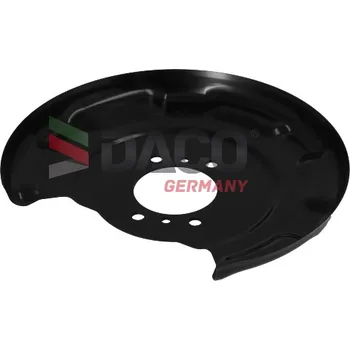 Brzdový systém Ochranný plech proti rozstřikování, brzdový kotouč DACO 611304