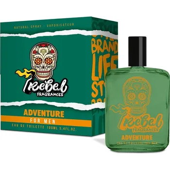 Pánský parfém Rebel, Dobrodružstvo pre mužov, toaletná voda 100ml