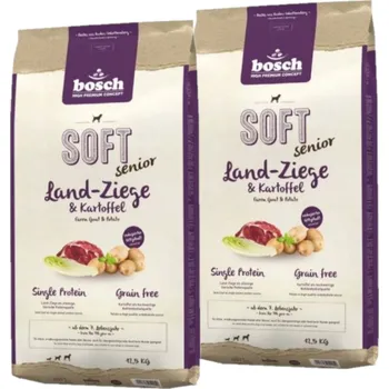 Krmivo pro psa Bosch HPC Soft Senior Kozí & Brambory 2x12,5 kg