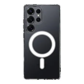 Pouzdro na mobilní telefon Tactical MagForce Kryt pro Samsung Galaxy S25 Ultra Transparent