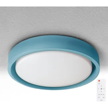 Brilagi-LED Stmív. svítidlo MATTEO LED/48W/230V 3000-6500K pr. 41 cm tyrkysov+DO