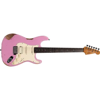 Elektrická kytara Henry`s Snake II Relic ST-1N Boa - Pink Relic