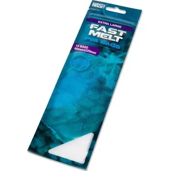 Nash Pva sáčky Fast Melt PVA Bags Xtra large 220x60mm 15ks