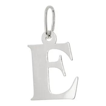 Přívěsek Přívěšek písmeno E z bílého zlata PA0064EBF