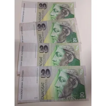 Slovenská republika – 20 korun, různé roky