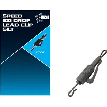 Nash Speed Ezi Drop Lead Clip Silt
