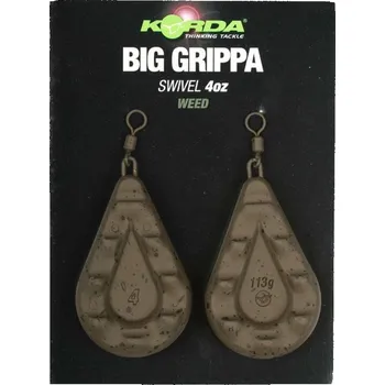 Korda Olovo Big Grippa 112g Blister 2ks Gravel